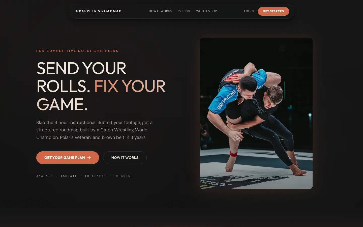 Grappler’s Roadmap website